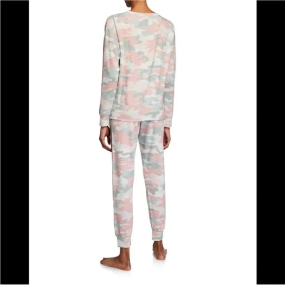 PJ Salvage Camo sweater top - Picture 2 of 6